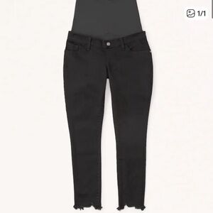Abercrombie & Fitch Maternity Black Super Skinny Jeans